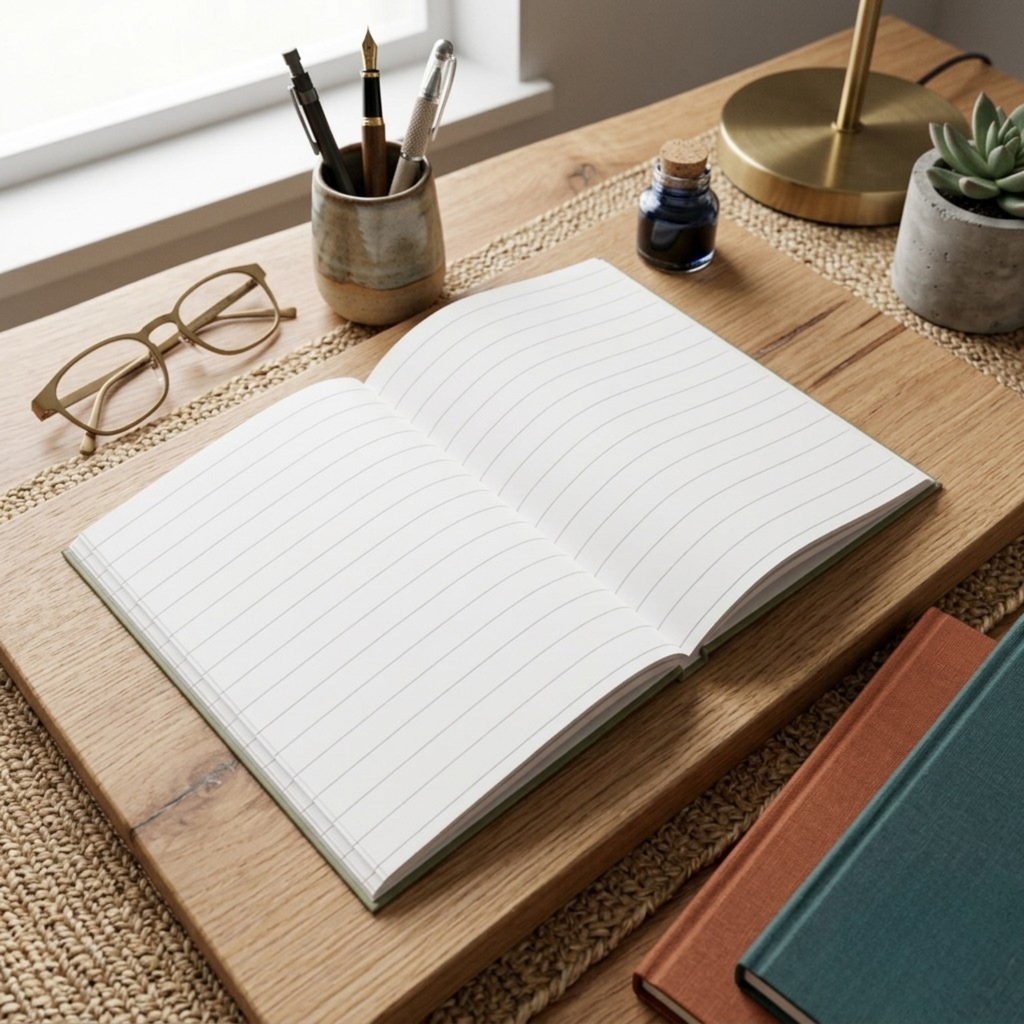 Bold Wildflowers Journal - 128 Pages