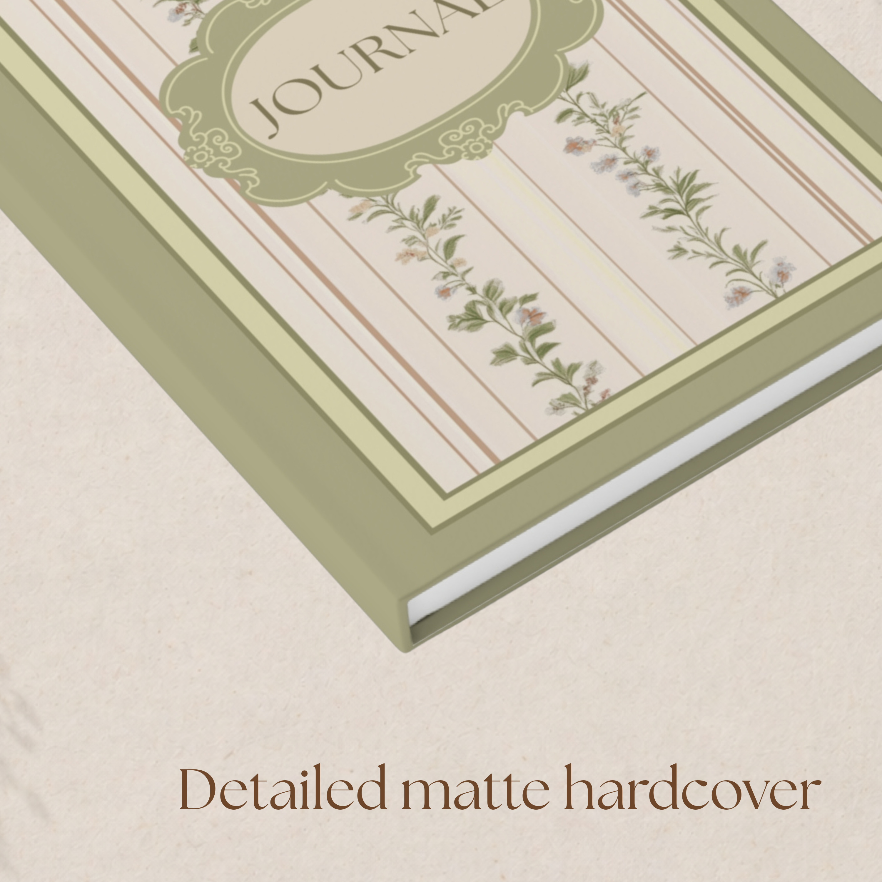 French Coquette Flower Journal - 128 Pages