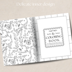 Herbs & Honey Botanical Coloring Book - 26 Pages