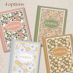 Bold Wildflowers Journal - 128 Pages