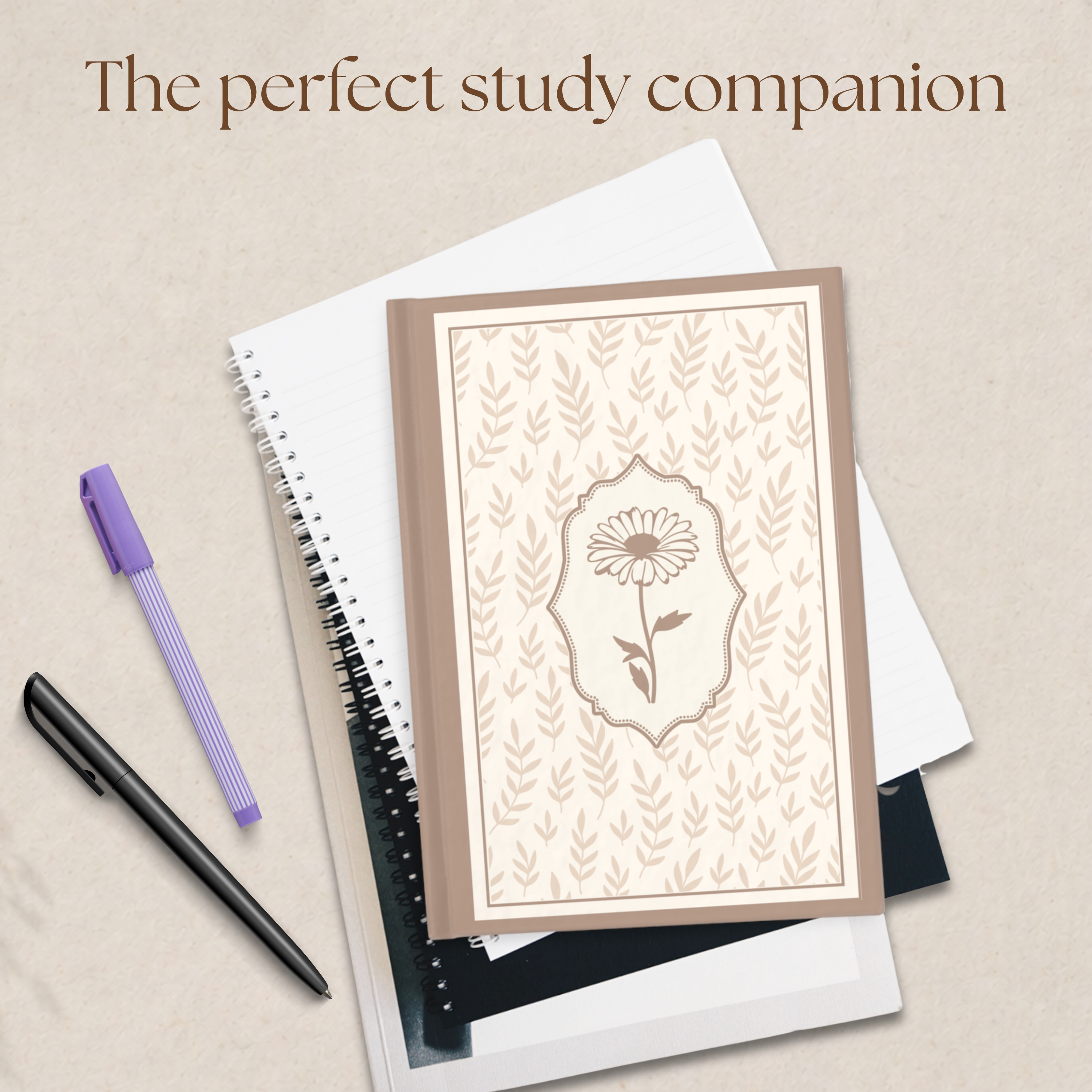 Birth Month Flower Journal - 128 Pages
