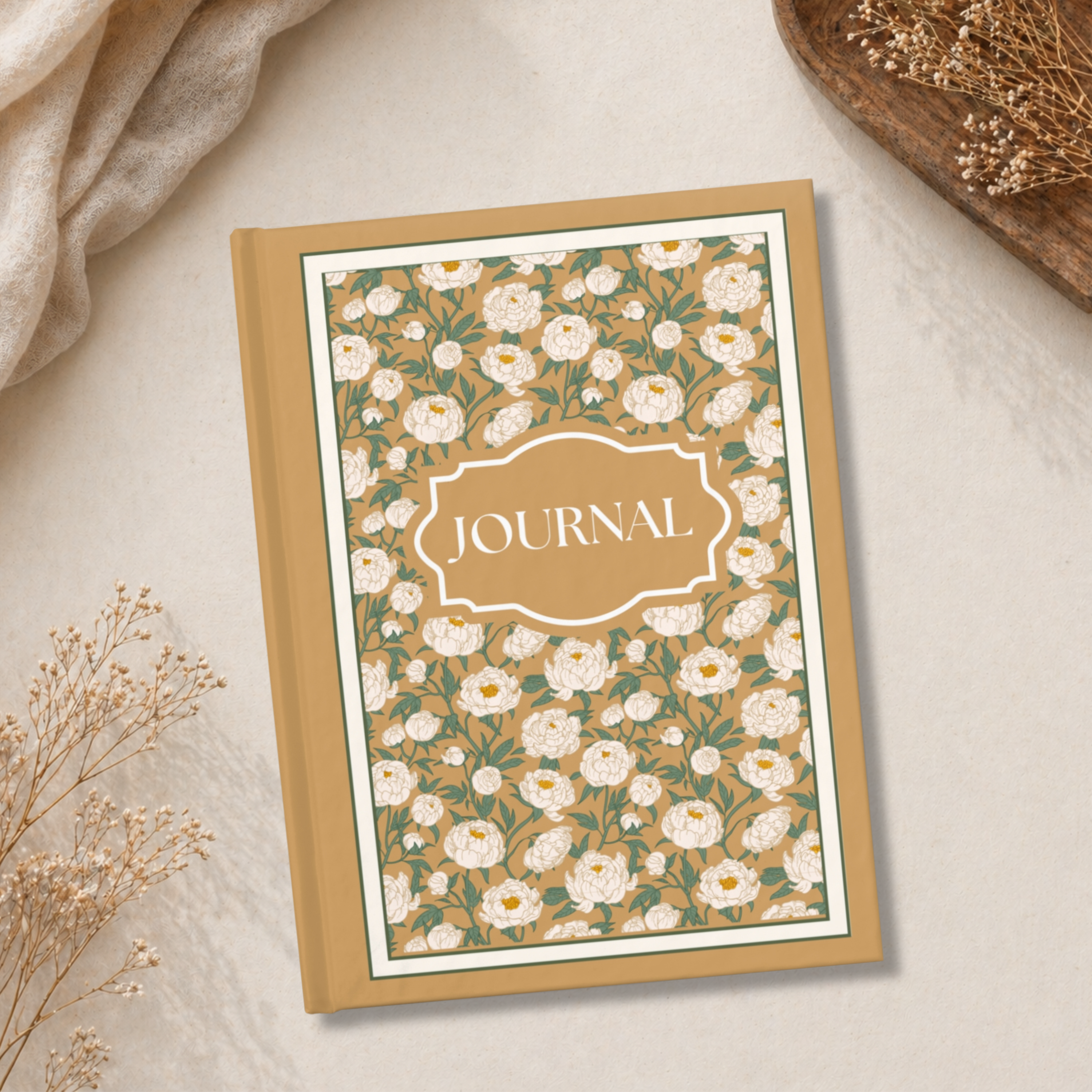 Bold Wildflowers Journal - 128 Pages