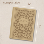 Vintage Romantic Rose Journal - 128 Pages