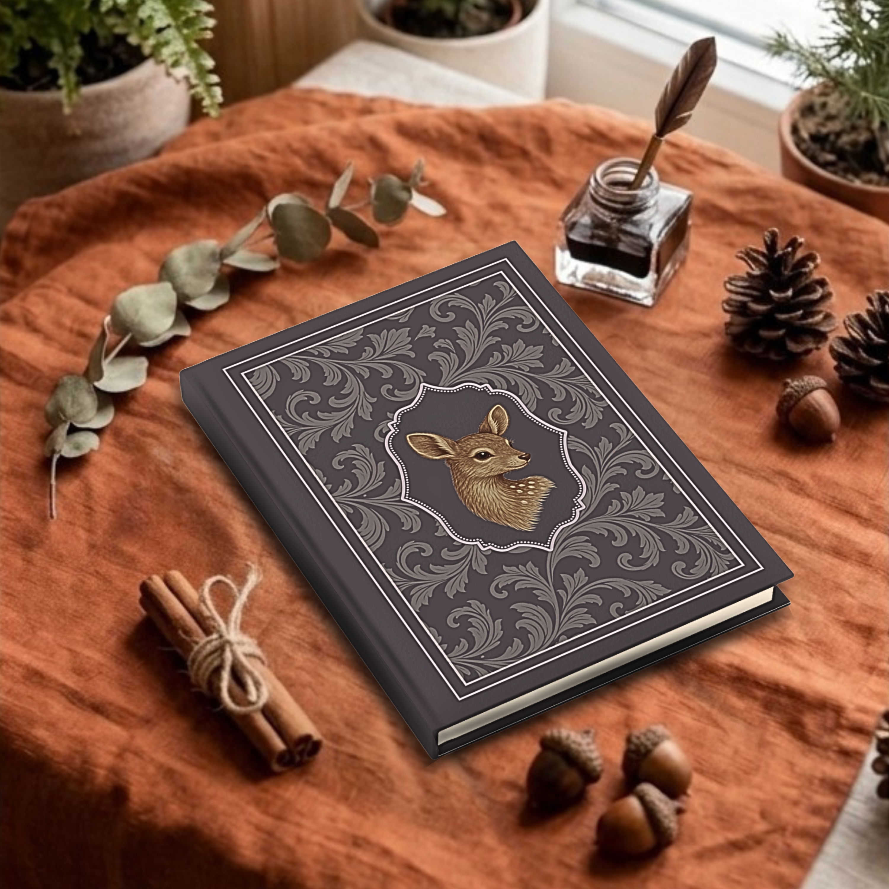 Woodland Whimsy Forest Journal - 128 Pages