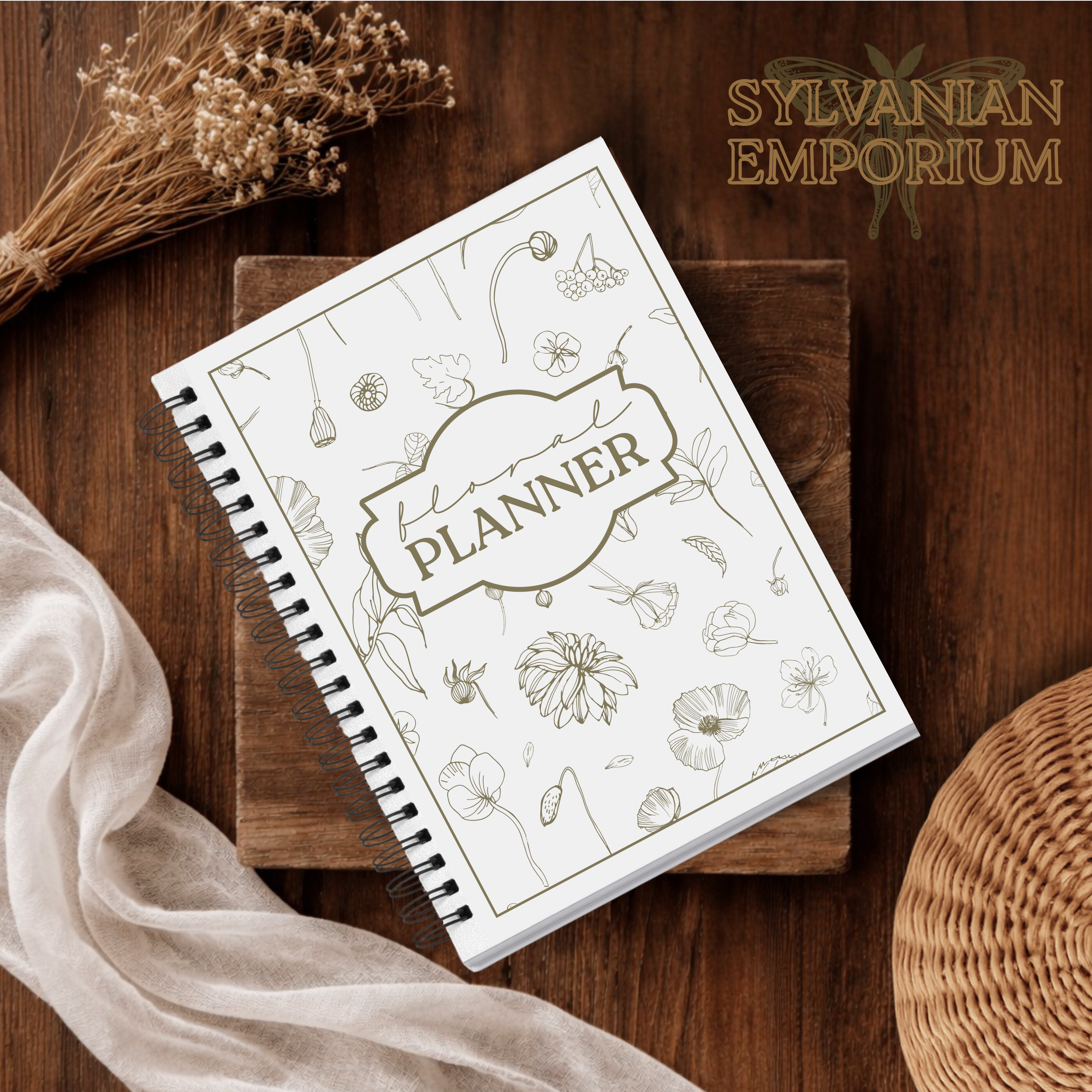 Birth Florals Planner